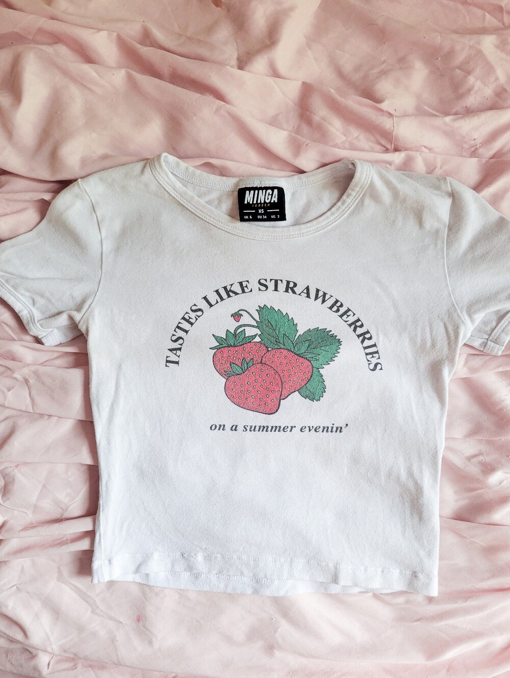 Minga Harry Styles Crop Top